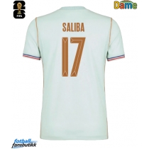 Frankrike William Saliba #17 Bortedrakt Dame VM 2026 Kortermet
